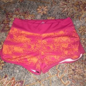Colorful spandex shorts